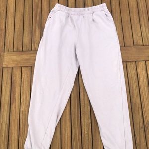 forever 21 light pink sweatpants